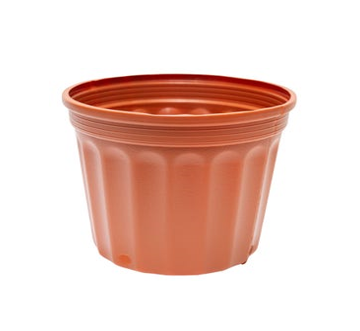 Macetero plast redondo Terracota #1 #1001
