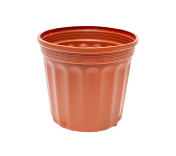 Macetero plast redondo Terracota #2 #1002
