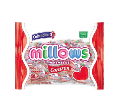 MARSHMALLOW MILLOWS CORAZON 50U