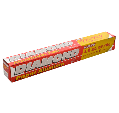 Papel Aluminio Diamond Rep  16