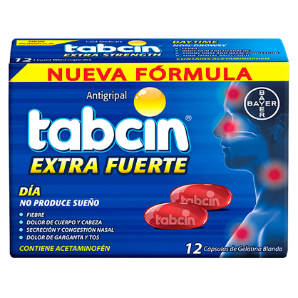 Tabcin dia liquid gels unidad