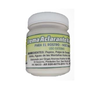 Crema Aclarante Rostro noche Marca Aromas Azahar 125 ml