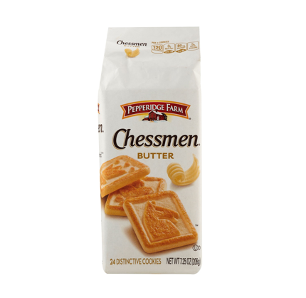 Galletas Chessmen Mantequilla 206gr Pepperidge Farm