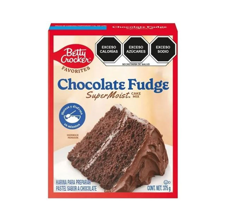 Mezcla queque Chocolate Fudge Betty Croker 375g