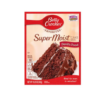 Premezcla para Queque Devils Food Betty Crocker 375g