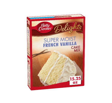 Mezcla Queque Vainilla Francesa, Marca Betty Crocker, 375g