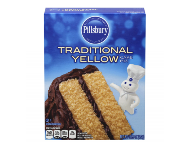 Mezcla p/queque, Amarilla Aleman,Pillsbury 432gr