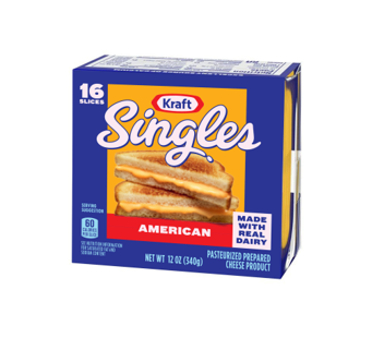 QUESO AMERICANO REBANADO 340GR KRAFT