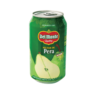 Néctar Pera Del Monte Lata 330 ml.