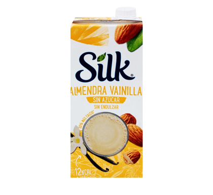 LECHE ALMENDRA SILK VAINILLA SIN ENDULZANTE 946ML