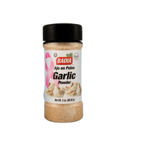 Ajo en Polvo, Marca Badia, Frasco 85g