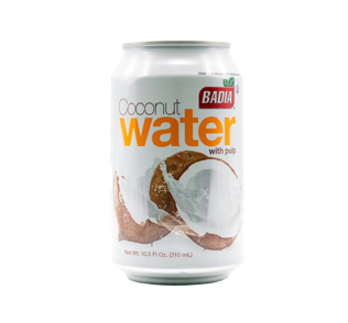Agua de Coco con Pulpa, Badía, 310ml