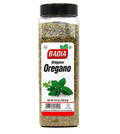 Orégano Entero en hoja Frasco Badia 156g