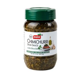 Salsa chimichurri con aceite de oliva Marca Badia 453.6 g