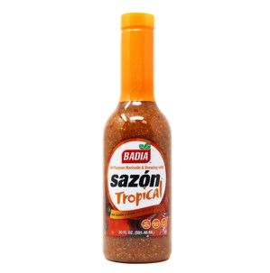 Marinador y aderezo sazon tropical Badia bot 591.48 mL