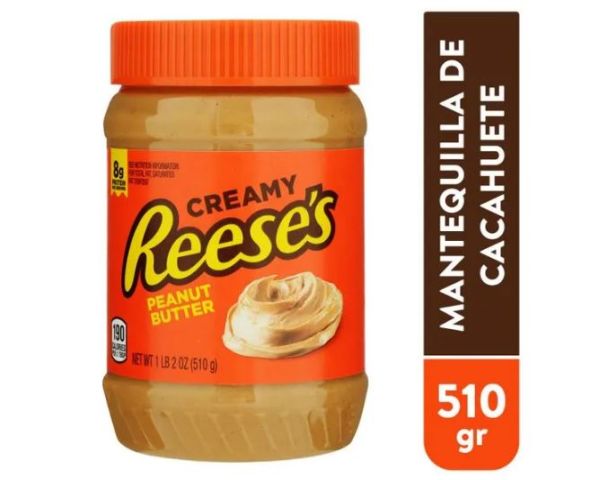 Crema Mantequilla de Mani Reeses Frasco 510g