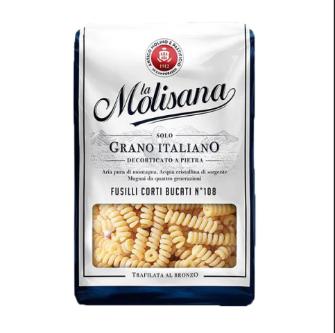 PASTA FUSILLI CORTI BUCATI 108 LA MOLISANA 454G