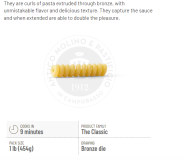 PASTA FUSILLI CORTI BUCATI 108 LA MOLISANA 454G