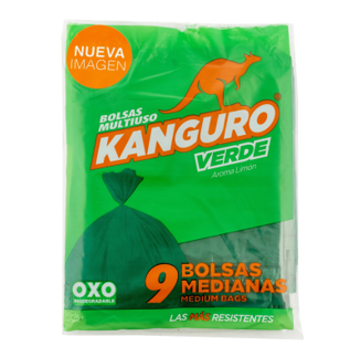 Bolsa basura kanguro mediana