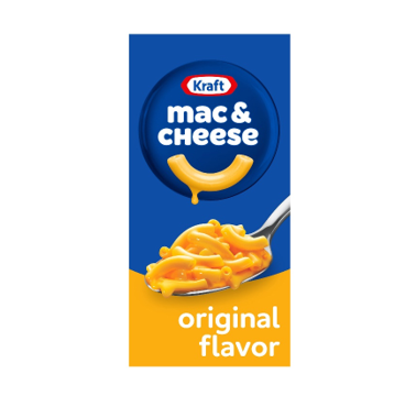 Mac & Chesse sabor original Marca Kraft 156 g