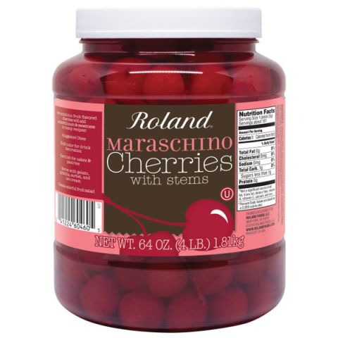 Cereza roja Marra en conserva Roland envase 283g