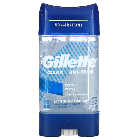 Desodorante Gillette Clear + Dri-Tech u 107g 3.8OZ