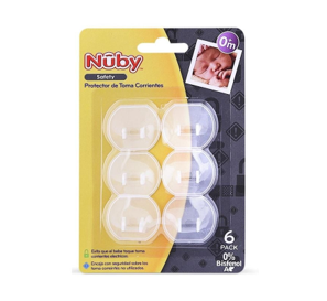 Protector de seguridad para toma corriente Marca Nuby