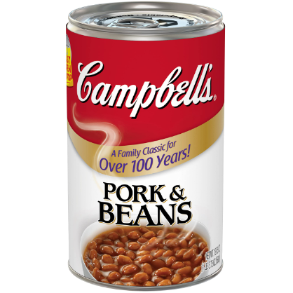 Sopa frijol cerdo Campbell lata  312 gr