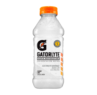 Gatorlyte cereza limon Marca Gatorade 591 ml