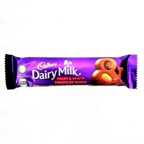 Chocolate Carbury Dairy milk fruit nut 42g