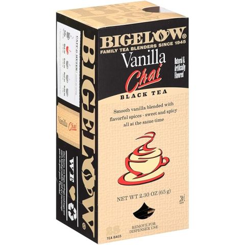 TE NEGRO VAINILLA CHAI BIGELOW 1/28CT 65g