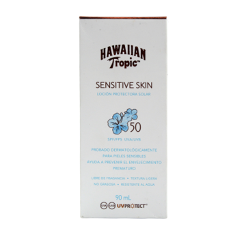 HAWAIIAN TROP PROTECTOR SOLAR SENS SKIN FAC F50 90ML