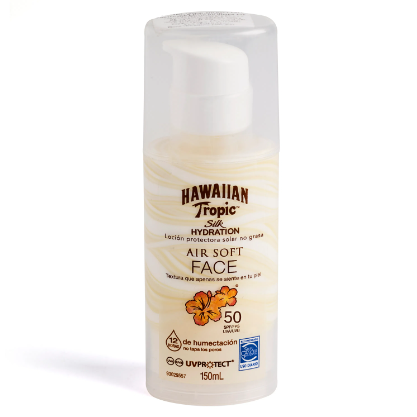 HAWALLAN TROP BLOQ.FACIAL SILK F50 150ML