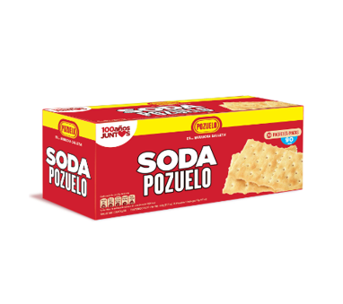Galleta soda caja 20 paq