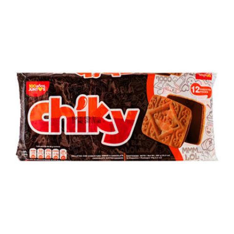 Galletas Chiky Chocolate, Pozuelo, 12U 480g