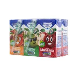 Bebida Estrella Azul 200ml Sabores Suritidos 6 PACK