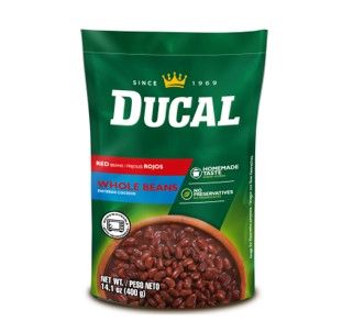 Frijoles Rojos Enteros, Marca Ducal, 400g