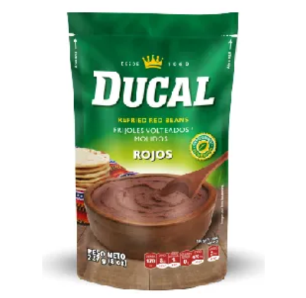 Frijol Molido Rojo doy pack Ducal  8 oz