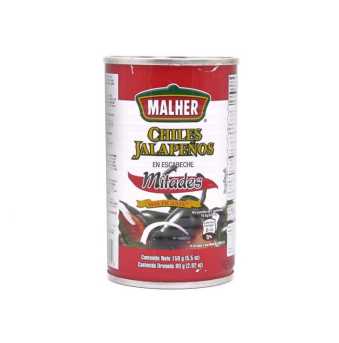Chiles Jalapeños Malher Mitades Mas Picante