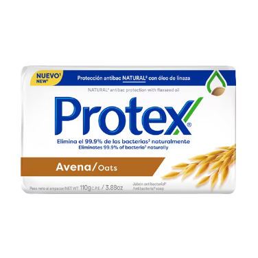 Jabon protex avena 110g