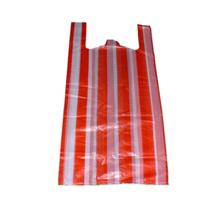 Bolsa Camiseta Mediana 10x20 Rayada
