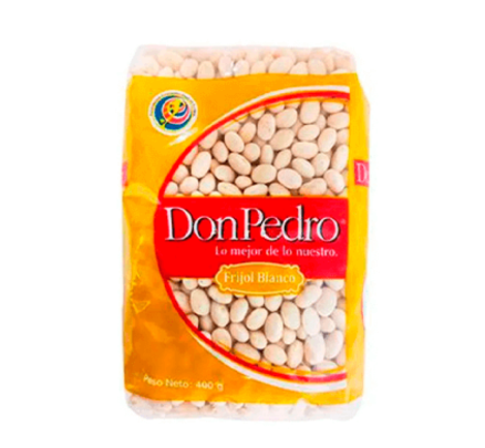 Frijol blanco, Marca Don Pedro, Bolsa 400 g