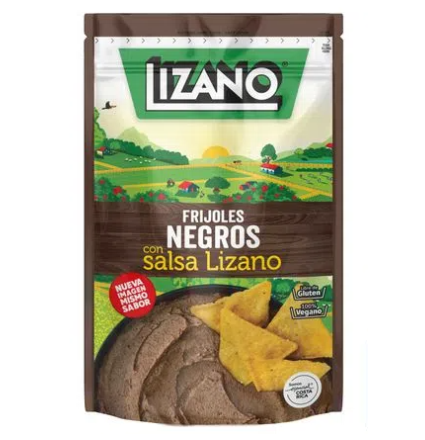 Frijol negro molido,Marca Lizano,Emp.Doy Pack 400 g
