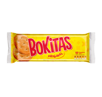 Galleta bokitas, Marca Pozuelo, Paquete 12 UNDS 324 g