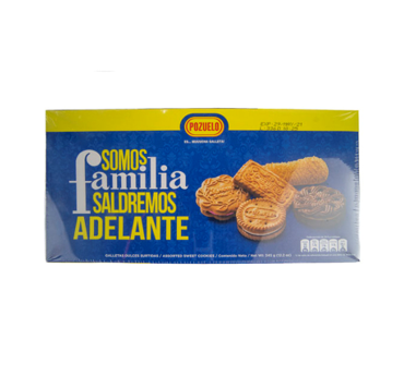 Galleta familia, Marca Pozuelo, Empaque 345 g