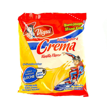 Bebida en polvo crema Marca Vigui Bolsa 175 g
