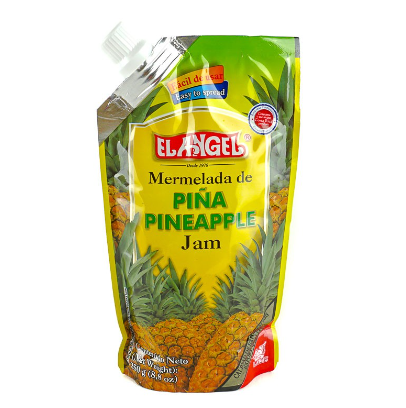 Mermelada de piña, Marca El Angel, Empaque 250 g