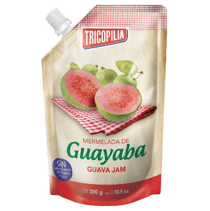 Mermelada de guayaba, Marca Tricopilia, Emp. Doy Pack 300 g