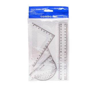 Juego de Geometria 20cm CLIPCRAFT