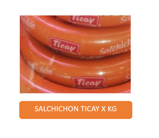 Salchichon Marca Ticay granel x kilo
